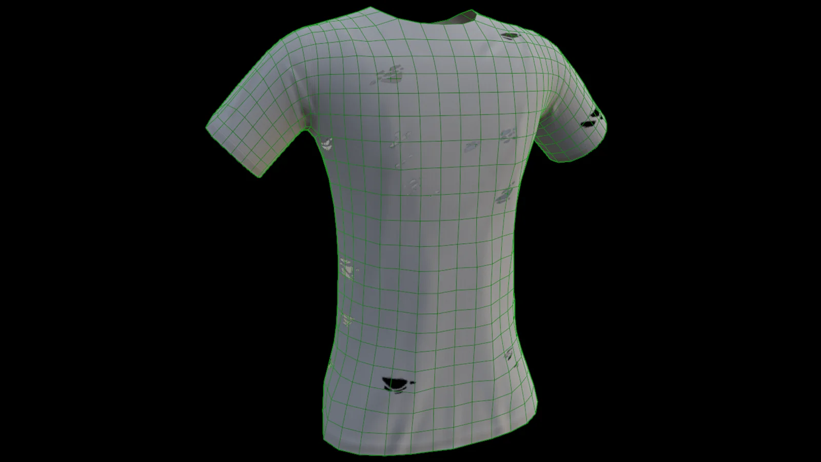 Distressed White T screenshot 3