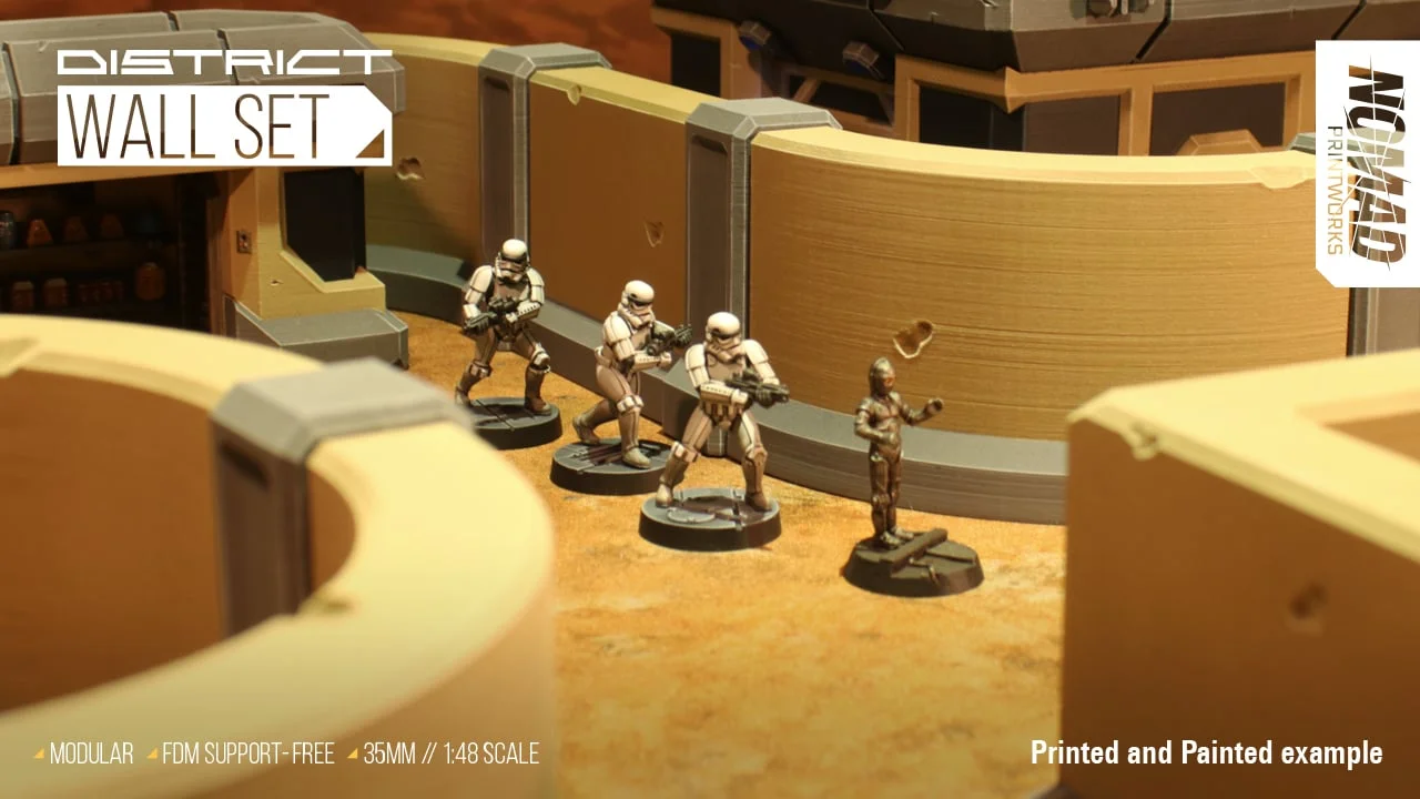 District Modular Wall Set screenshot 2