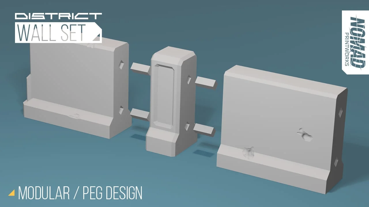 District Modular Wall Set screenshot 5