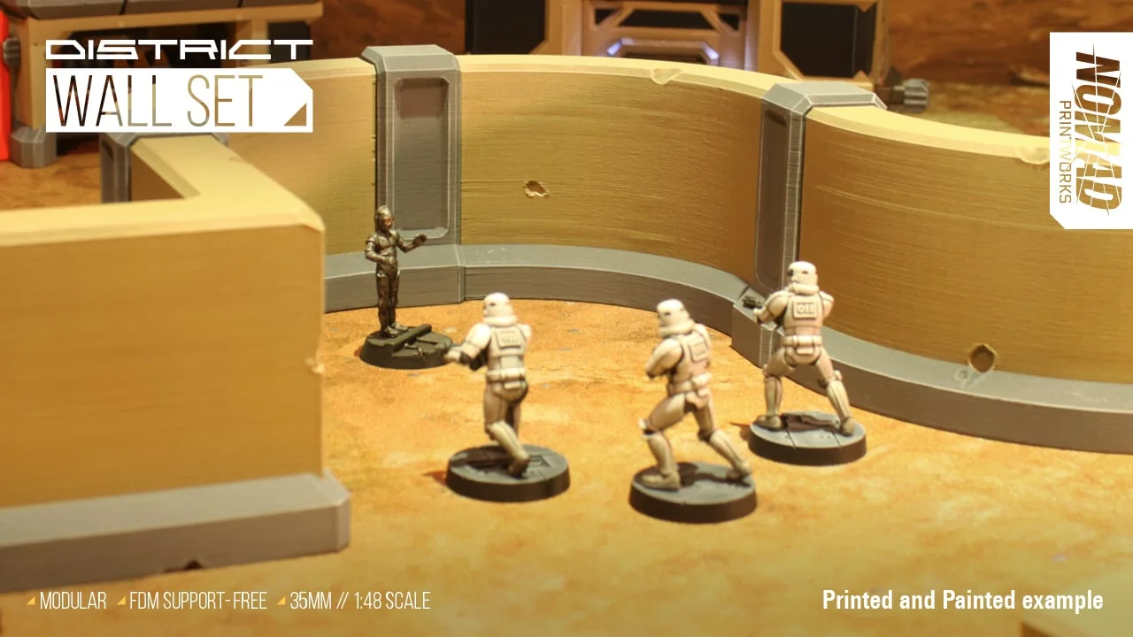 District Modular Wall Set screenshot 6