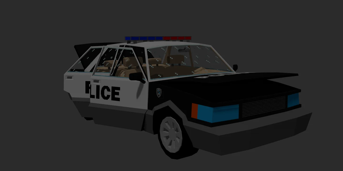 DM Police Car screenshot 2