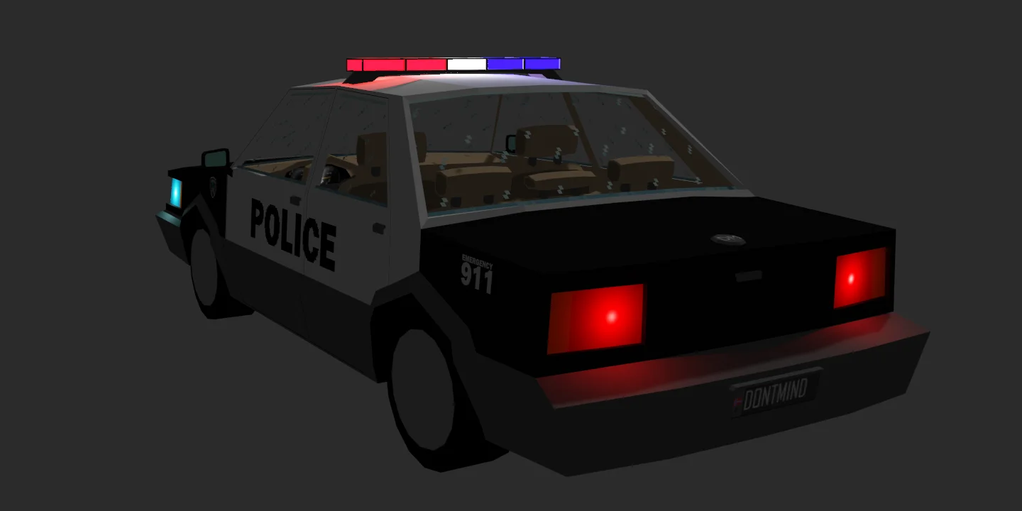 DM Police Car screenshot 3