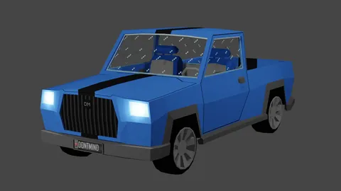 DM Truck - Blender 3d models