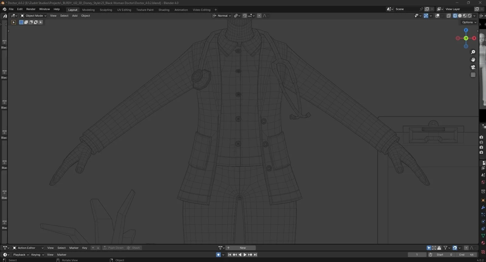 Cartoon Black Female Doctor screenshot 8
