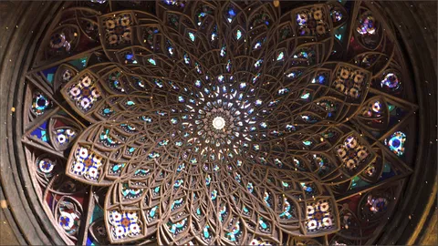 Mirror Dimension Fractal - Blender geometry nodes