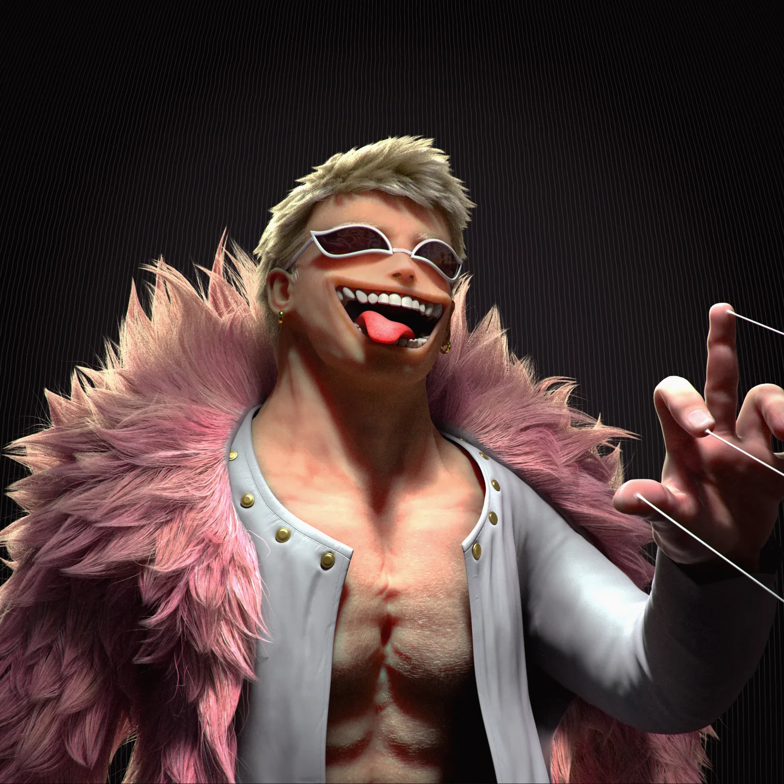 Doflamingo Bust screenshot 2