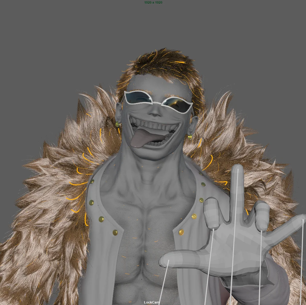 Doflamingo Bust screenshot 3