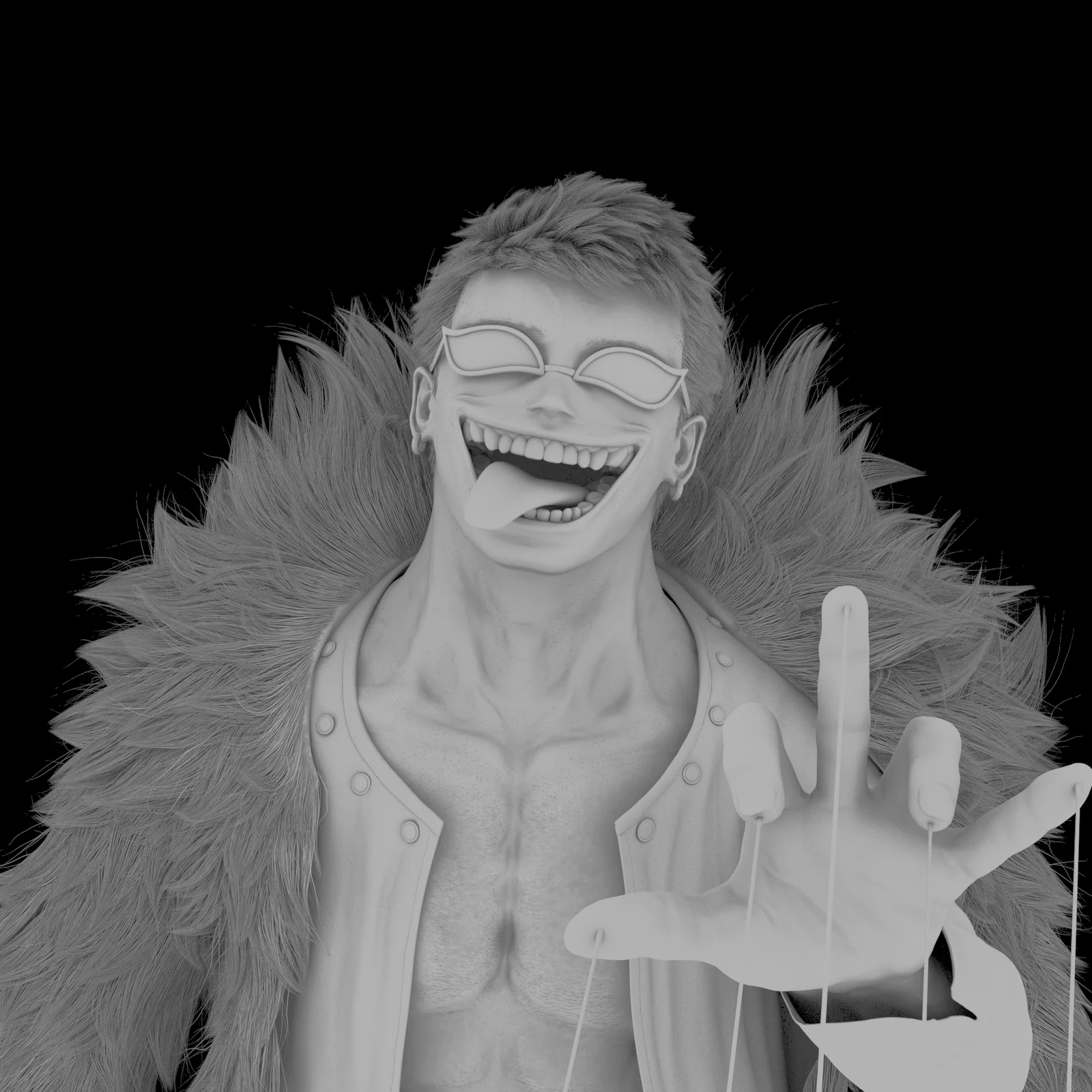 Doflamingo Bust screenshot 4