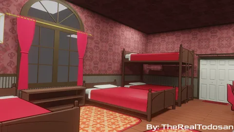 Anime Web Series Dorm - Blender scenes