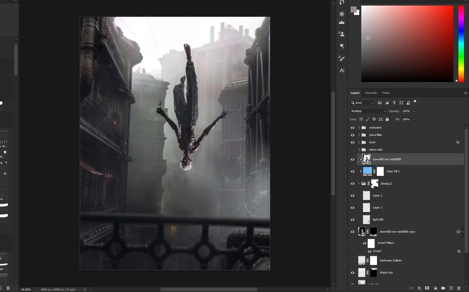 Downfall Character Illustration screenshot 2