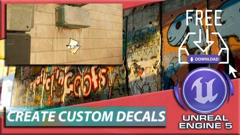 Graffiti & Rust Decals - Blender textures & materials