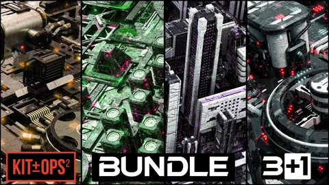 Dpack Bundle - Blender 3d models