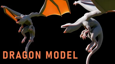 Dragon Model - Blender 3d models