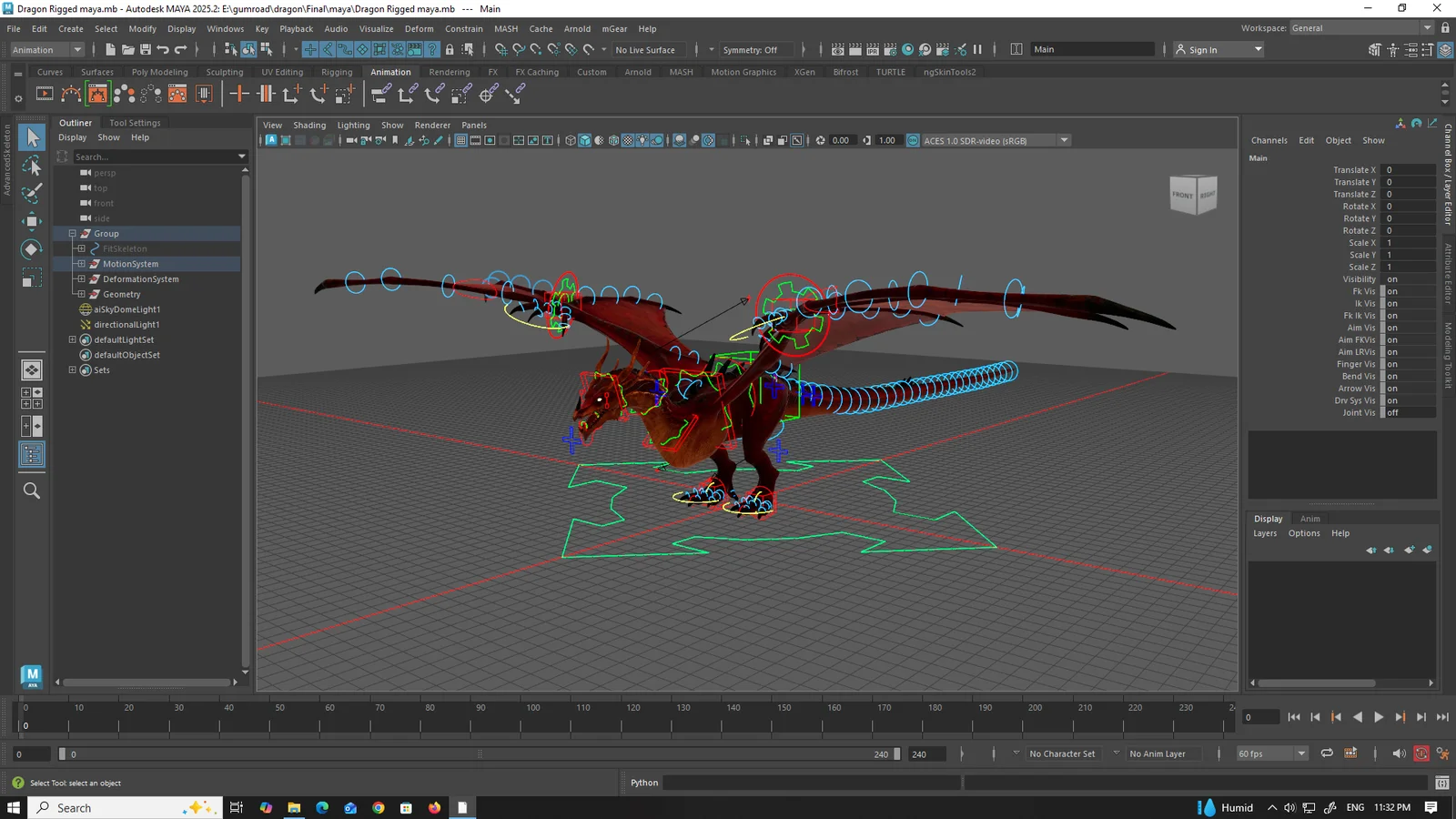 Rigged Dragon screenshot 4