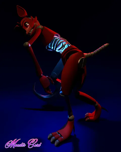 Drawkill Foxy - Blender 3d models