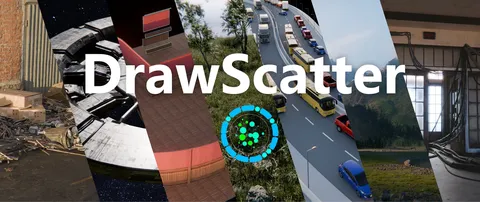 DrawScatter - Blender geometry nodes