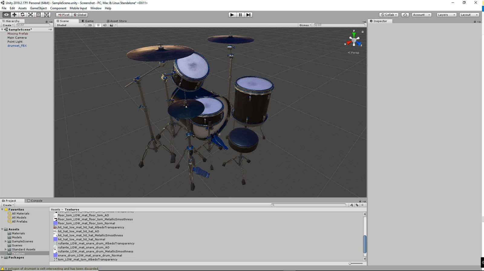 Low-Poly Drum Set screenshot 4