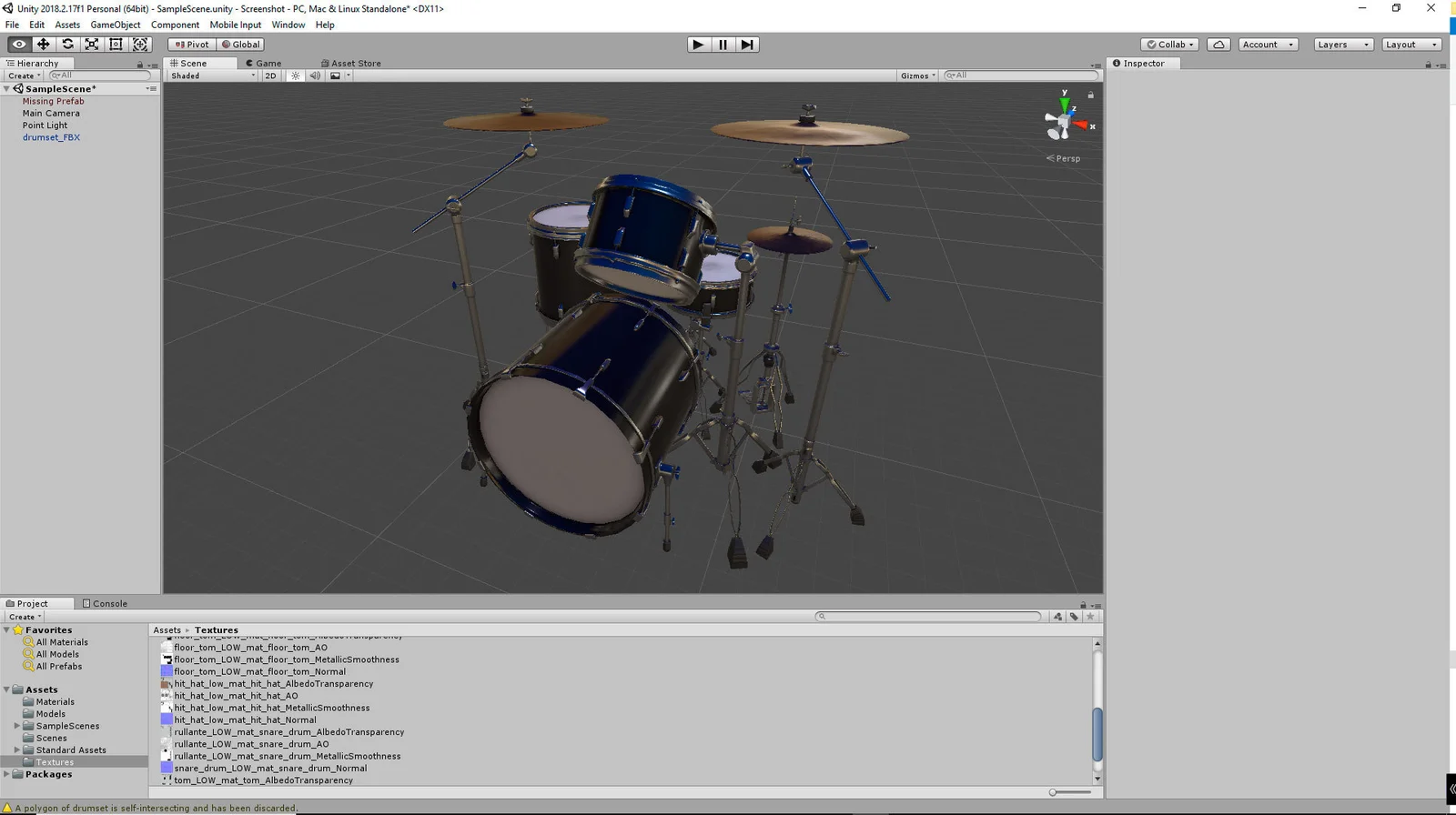 Low-Poly Drum Set screenshot 5