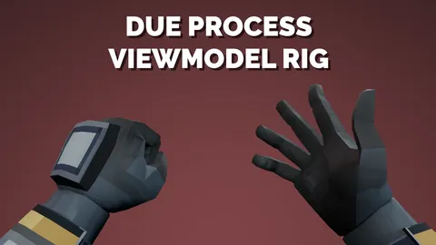 Due Process Viewmodel Rig - Blender 3d models