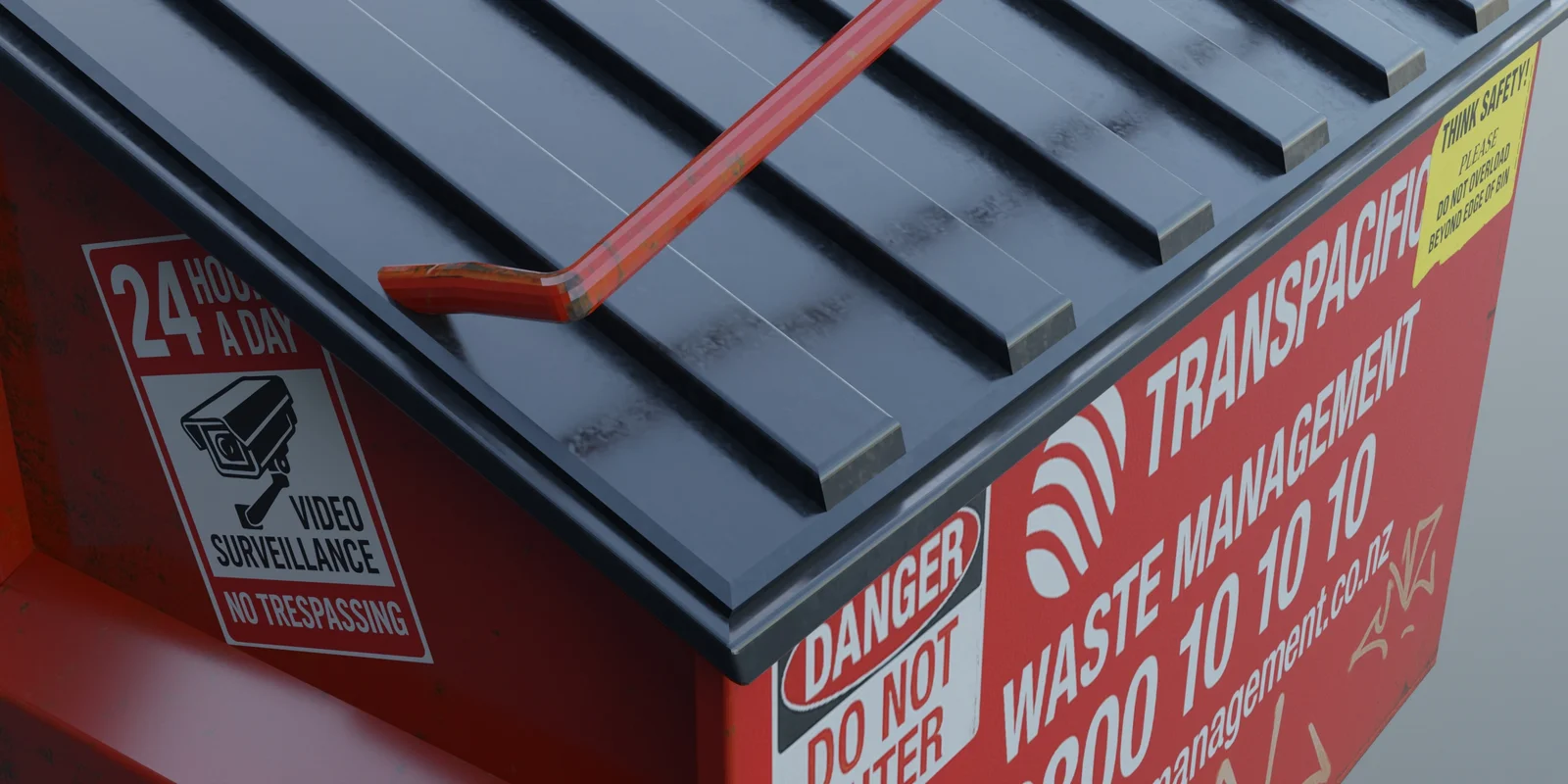 Low Poly Dumpster screenshot 3