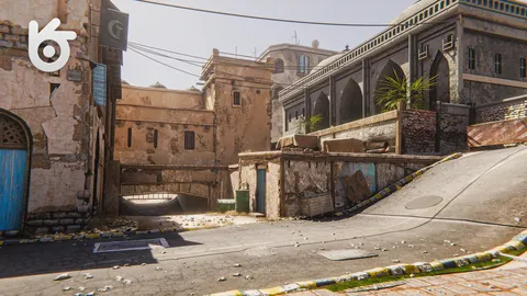 Dust 2 Map - Blender scenes