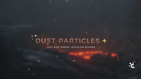 Dust Particles+ - Blender geometry nodes
