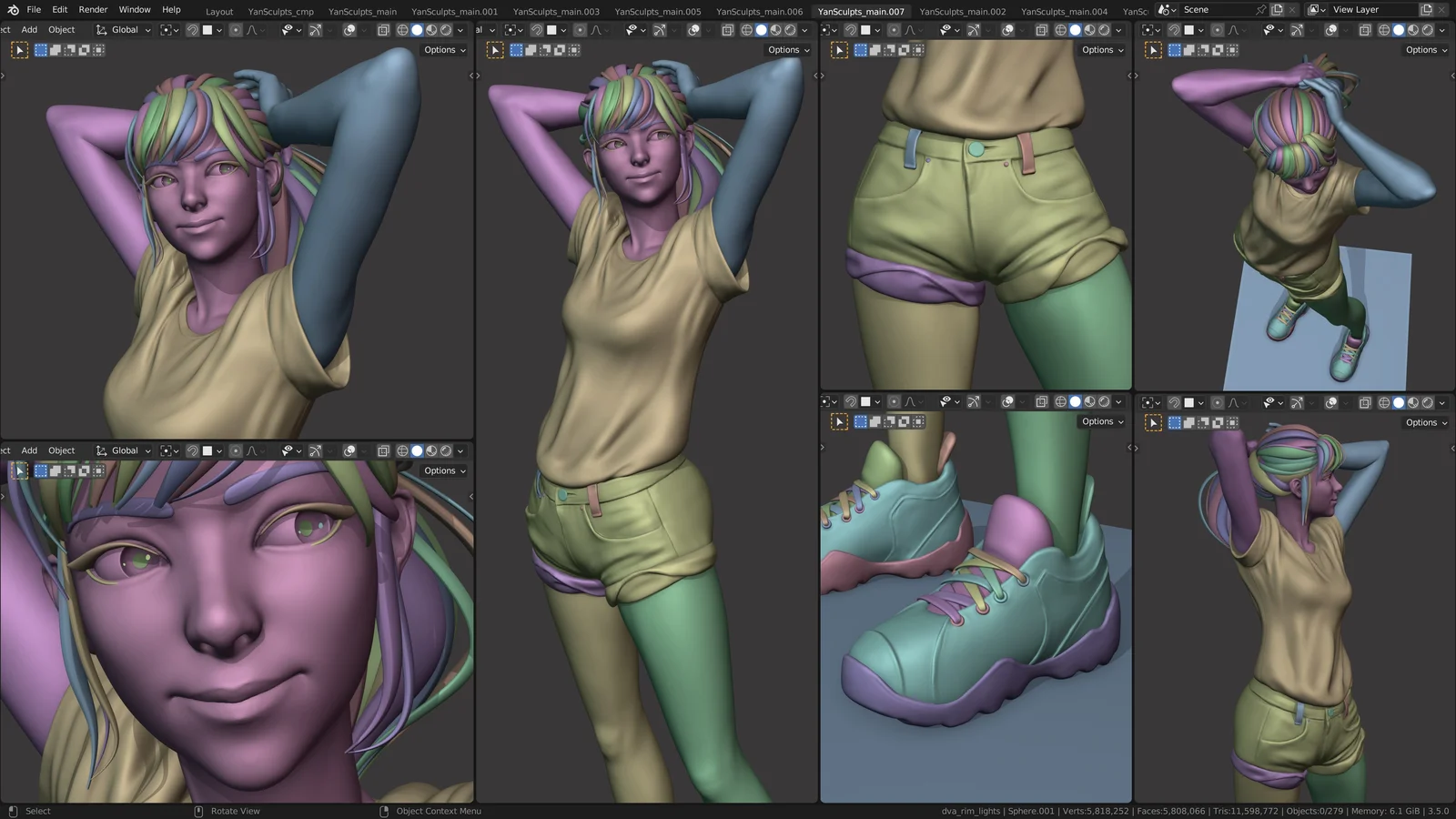 D.Va Character Creation screenshot 3