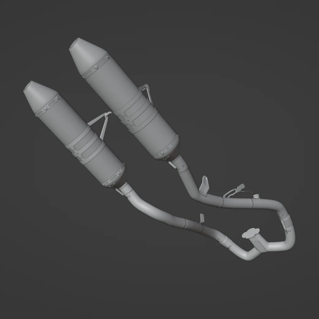 DVR Twin Exhaust System screenshot 2