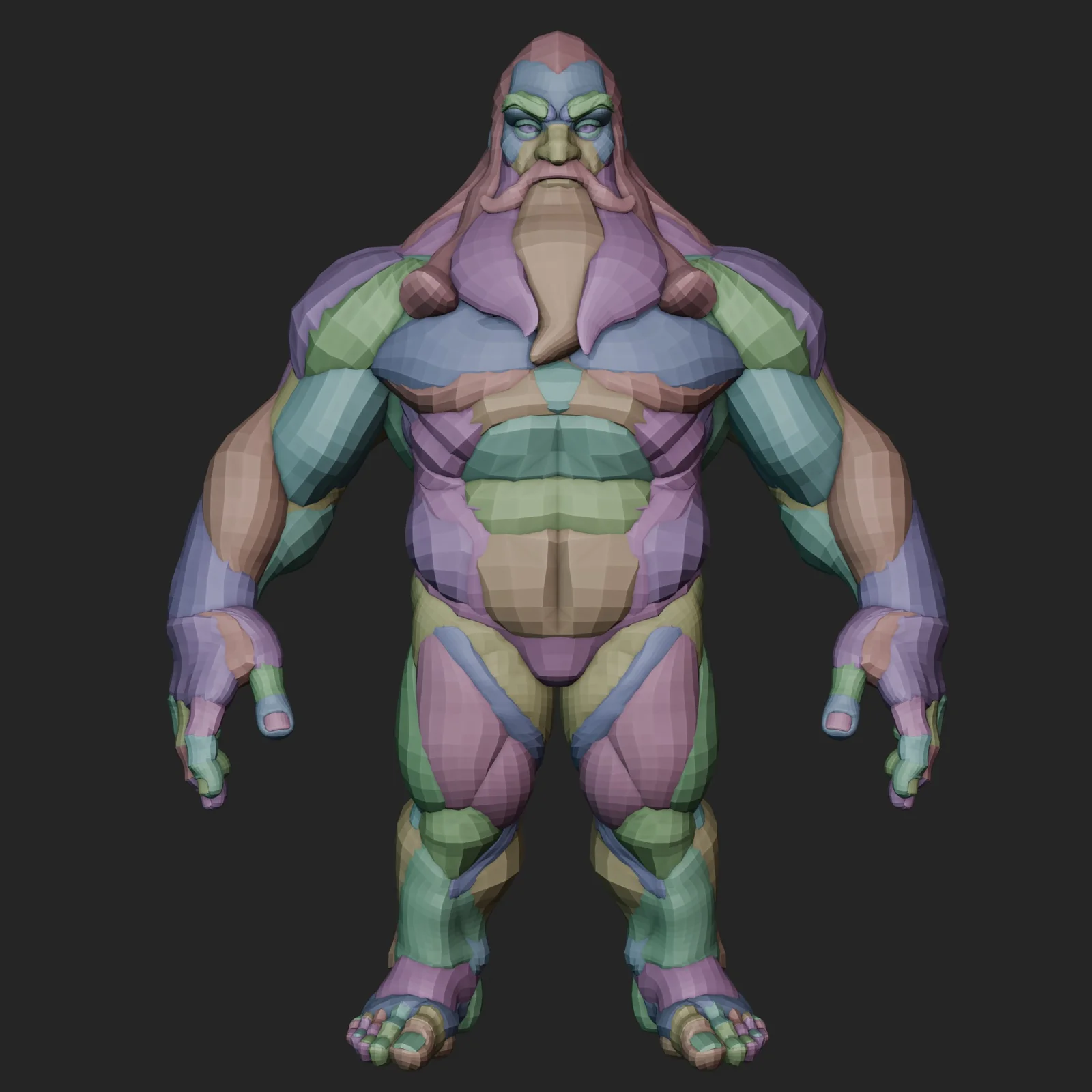 Dwarf Character Blockout screenshot 6
