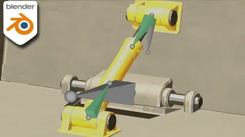 Dynamic Pistons Kitbashing Set - Blender 3d models