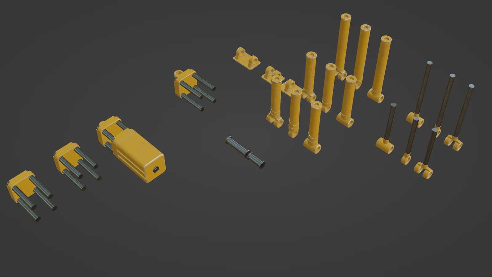 Dynamic Pistons Kitbashing Set screenshot 2