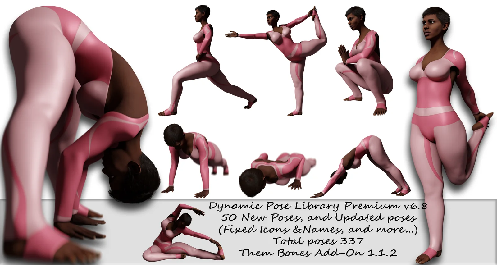 Dynamic Pose Library Premium & Them Bones screenshot 2