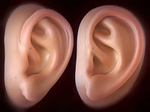 Rigged Ear - Blender 3d models