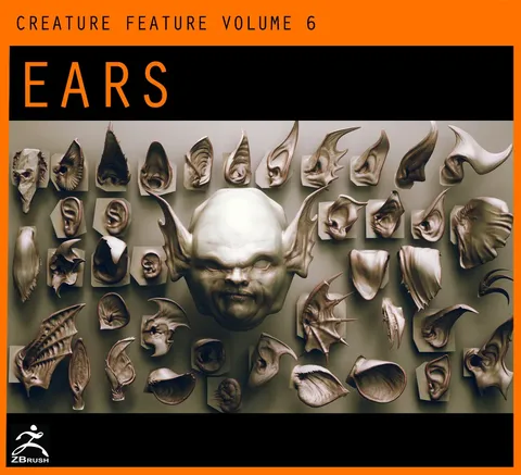 Ears Kitbash Collection - Blender 3d models