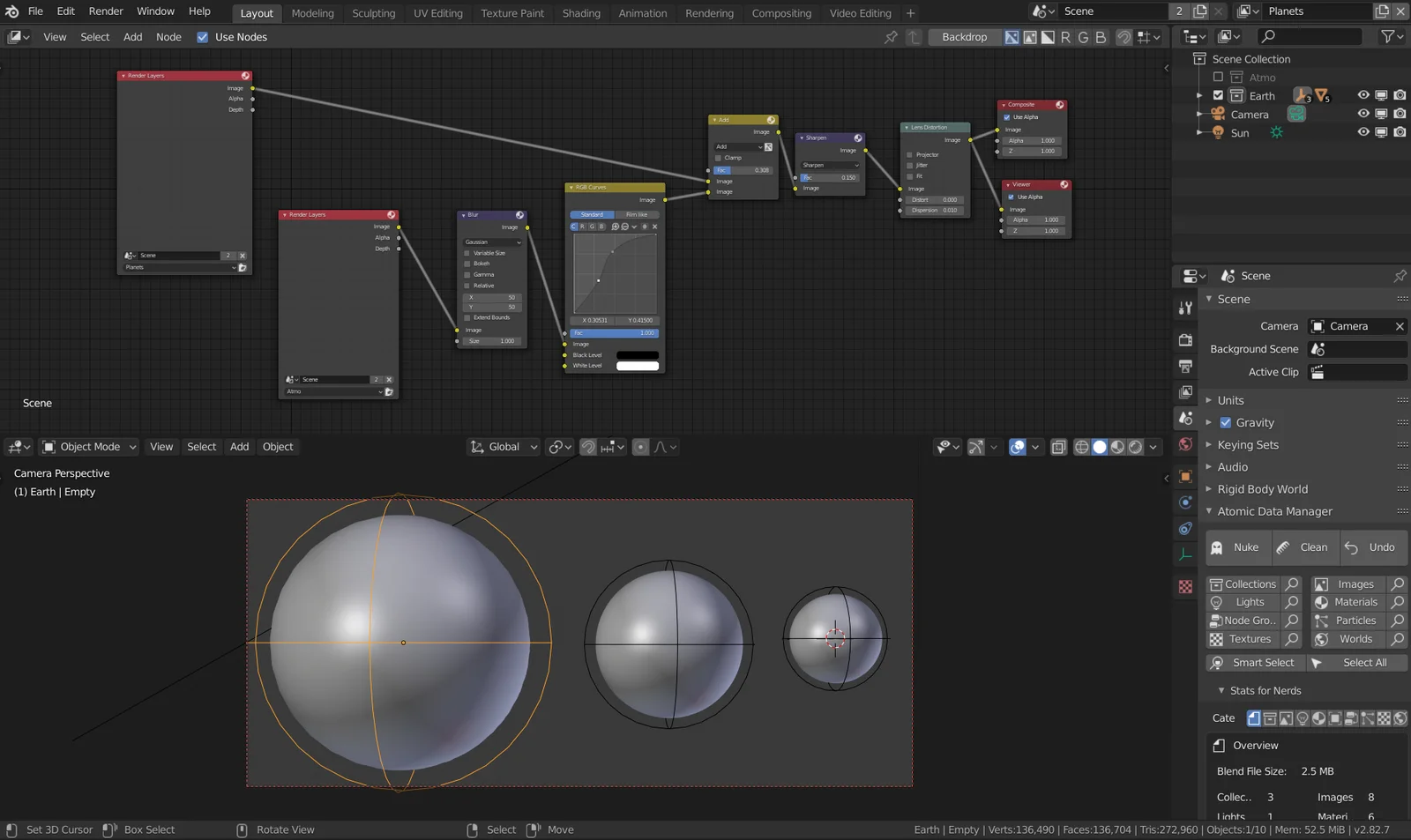 Earth, Mars, Moon screenshot 2