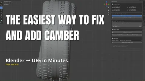 Easy Camber - Blender addons