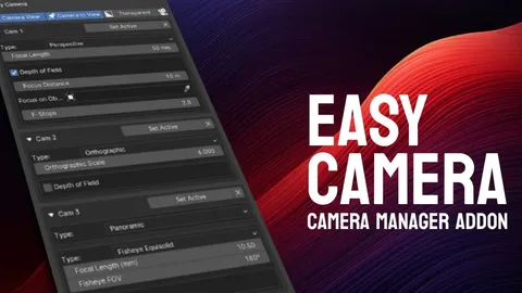 Easy Camera - Blender addons