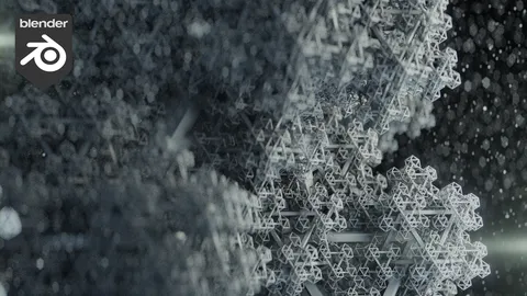 Easy Fractals - Blender geometry nodes