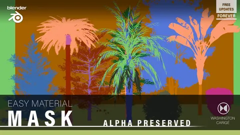 Easy Material Mask - Blender addons