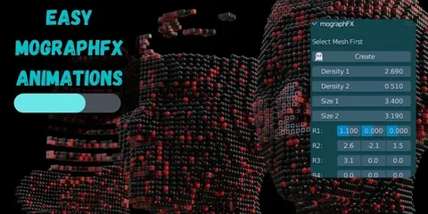 Easy MographFX Animations - Blender addons
