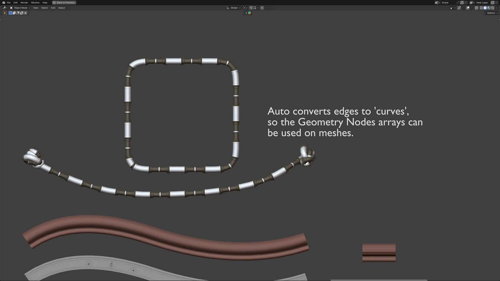 Curve and Mesh Arrays screenshot 4