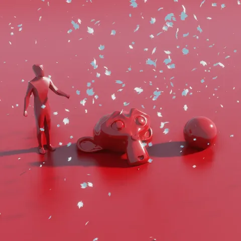 Easy Windy Leaves - Blender geometry nodes