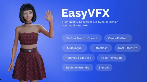EasyVFX Lip Sync - Blender addons