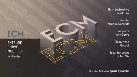 Extrude Curve Modifier - Blender geometry nodes