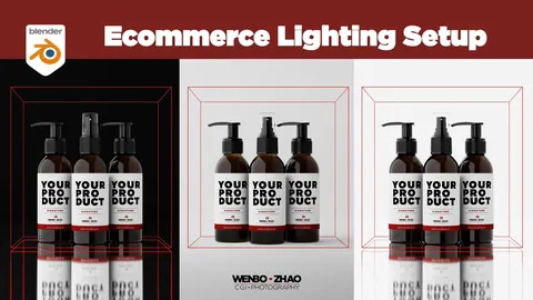Ecommerce Lighting Setup - Blender lighting & hdris