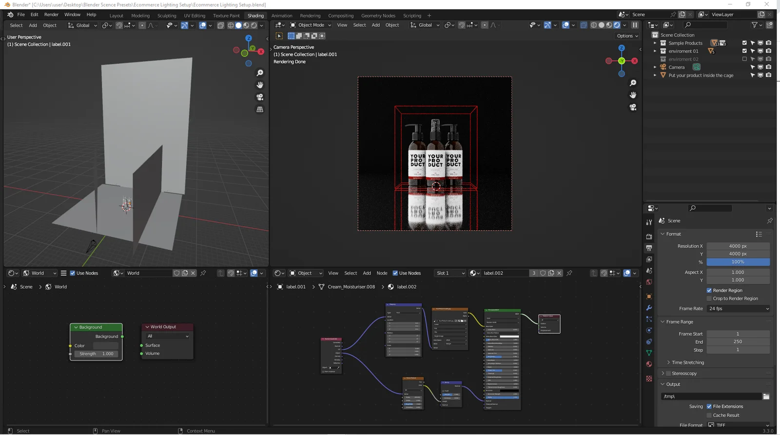 Ecommerce Lighting Setup screenshot 2