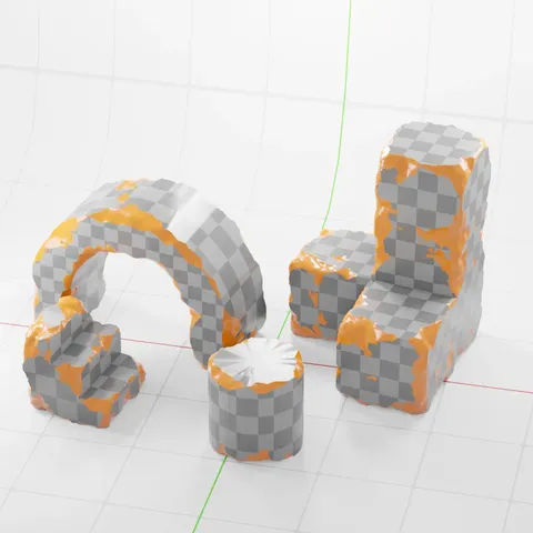 Edge Damage Modifier - Blender geometry nodes