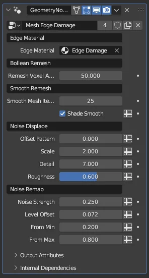 Edge Damage Modifier screenshot 2