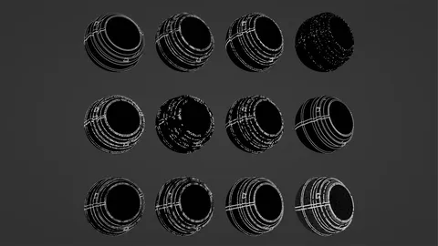 Edge Masks - Blender shaders