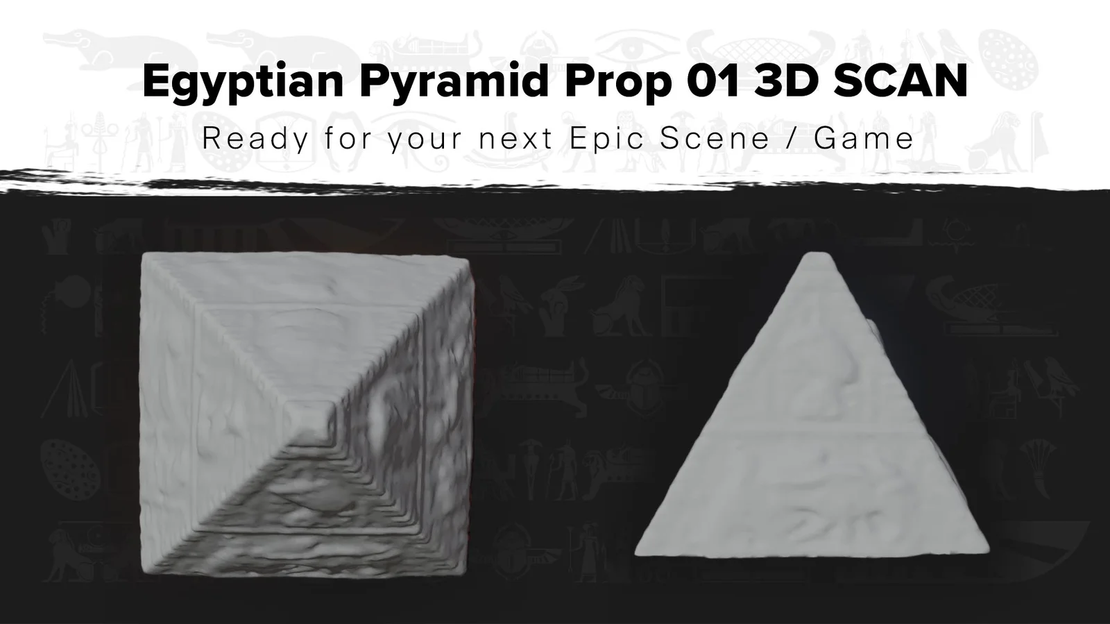 Egyptian Pyramid Prop 01 screenshot 2